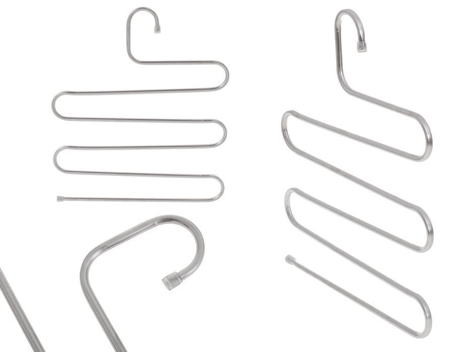 wieszak na spodnie do szafy garderoby na 5 par