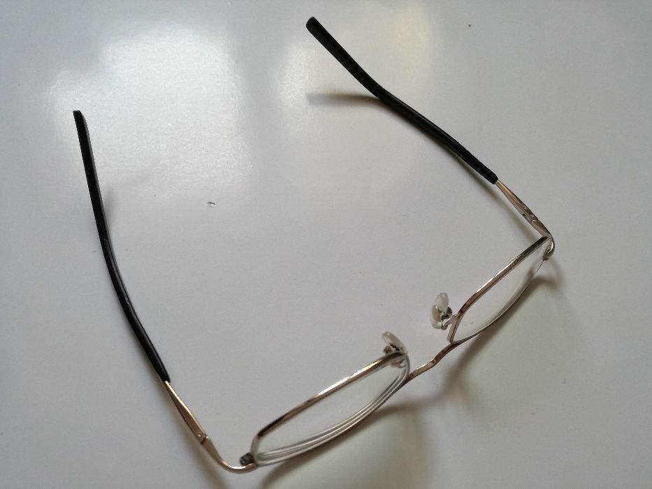BACARRA zlote delikatne oprawki damskie okulary