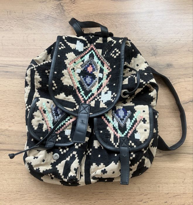 2 placaki, skóra i material