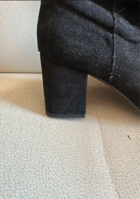 Botas Zara Nubuck Usado 1 vez tamanho 39