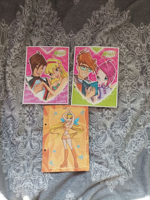 Karteczki kolekcjonerskie Witch i Winx