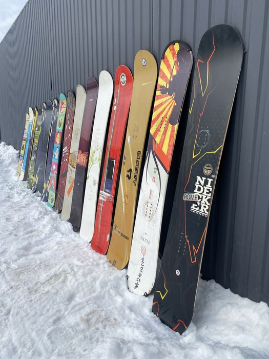 Сноуборди б/в обслужені