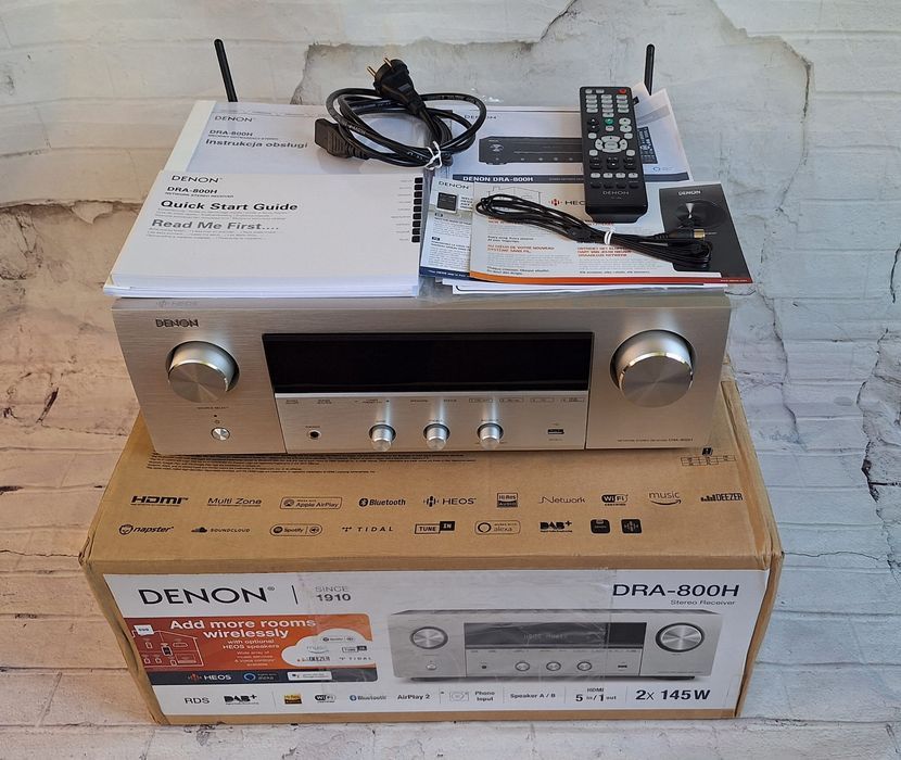Denon DRA-800H Heos Wifi Bluetooth Spotify DSD 2x145W