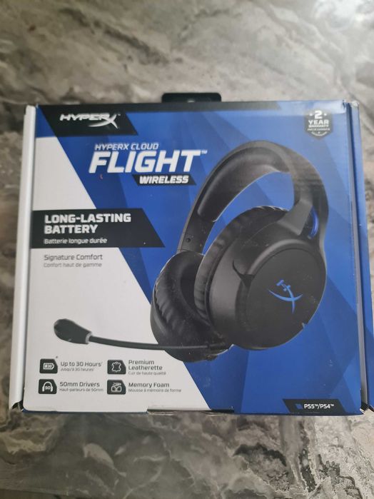Słuchawki HyperX Cloud Flight do PS5/PS4
