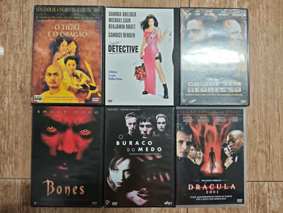 DVD's originais (capa origem)