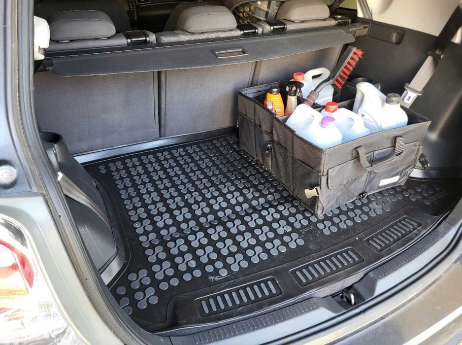 XXL 64L Sztywny Organizer Torba Do Bagażnika Auta Samochodu Pudełko
