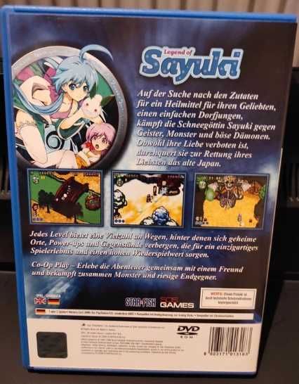 Legend of Sayuki PAL Ps2