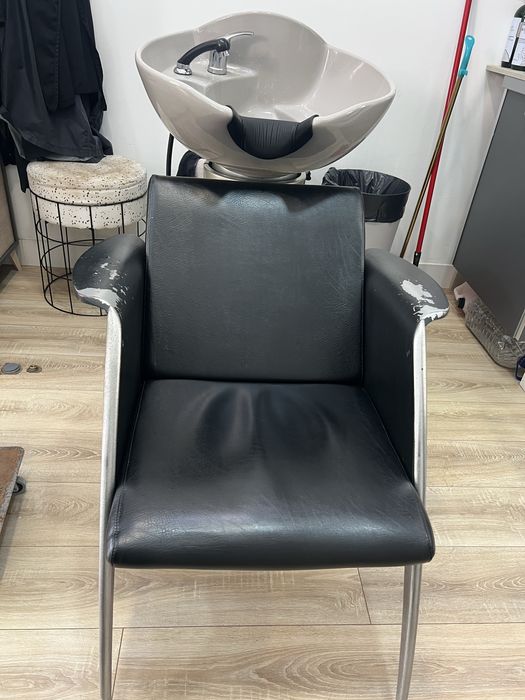 Rampa de lavagem para cabeleireiro