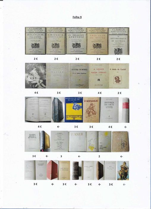 Livros usados e antigos - II