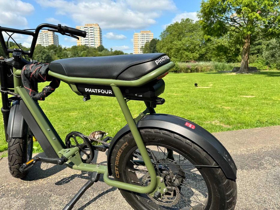 Bicicleta elétrica Phatfour Flx como nova