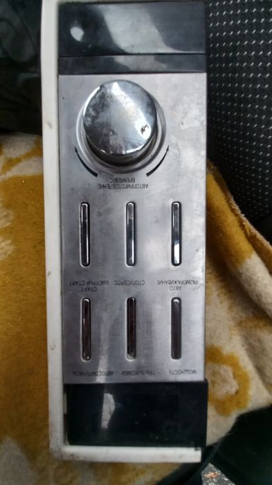 Панель керування мікрохвильовою пічкою Панасонік NN-GT347W