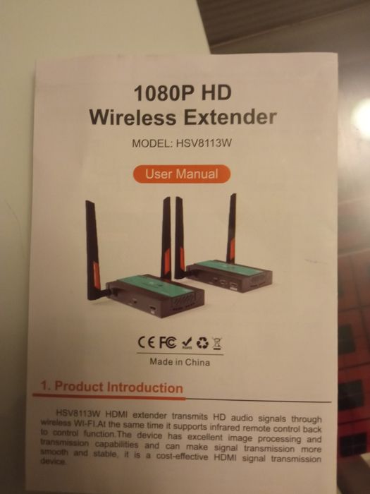 Wireless extender HDMI