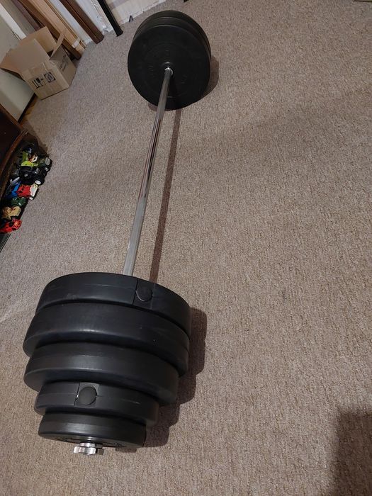 Штанга, блины для штанги, вес, бодибилдинг, жим, железо, гриф, спорт