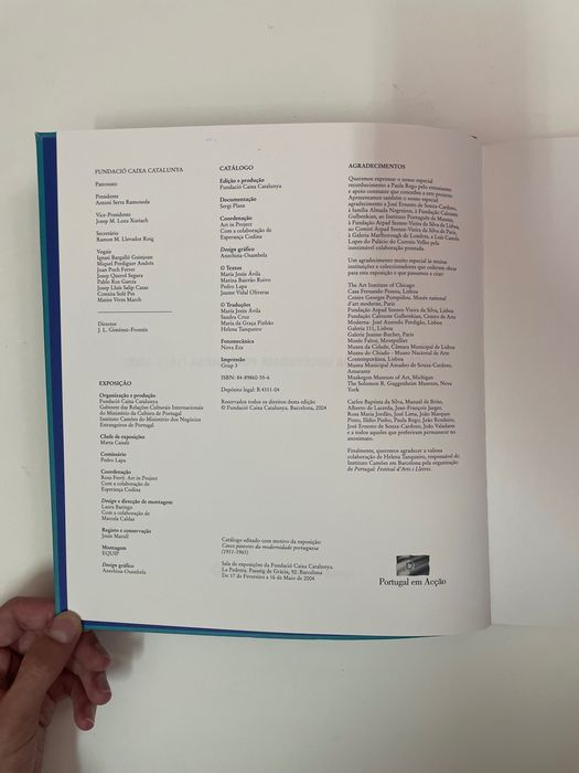 Cinco Pintores da Modernidade Portuguesa [Catálogo], 2004