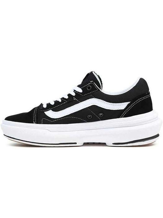 Skórzane sneakersy w kolorze czarnym Vans