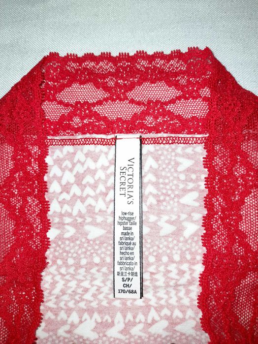 Victoria's Secret Oryginalne bawelniane Hiphugger 95% cotton S