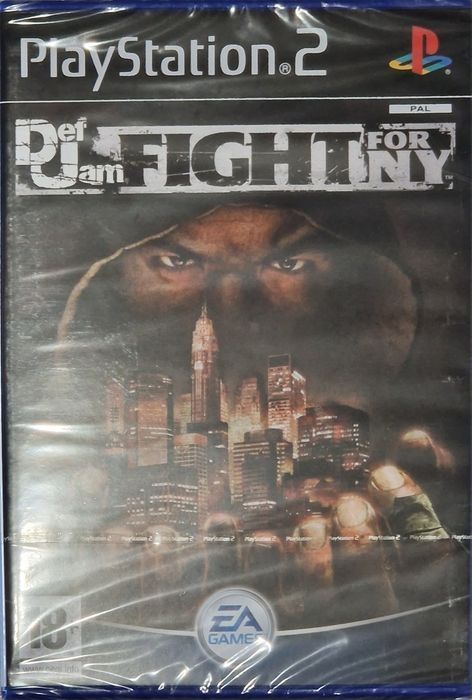 2x Playstation 2 PS2 Def Jam Fight For NY NOWA PL