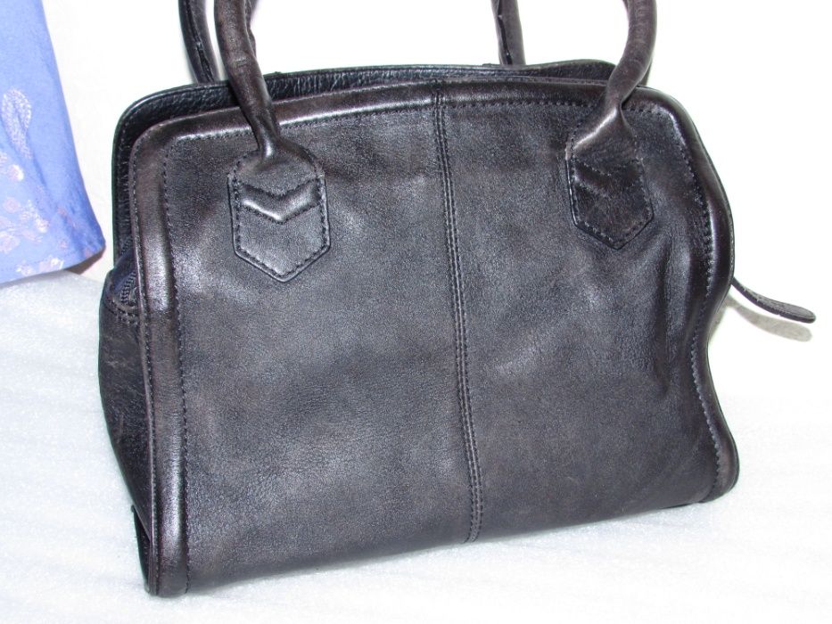 Брендовая сумка 100% натуральная кожа+мех ~patrick cox~