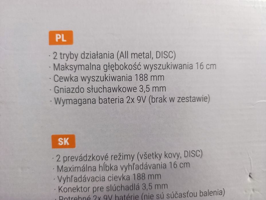 Nowy wykrywacz metali złota i srebra Denver
