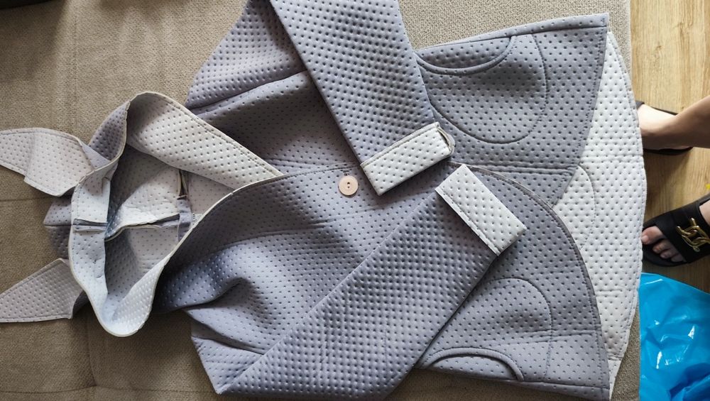Bluza jak płaszczyk króliczek 134/140