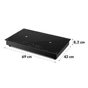 Индукционная плита настольная и встраиваемая  Klarstein Deejay 3500 Вт