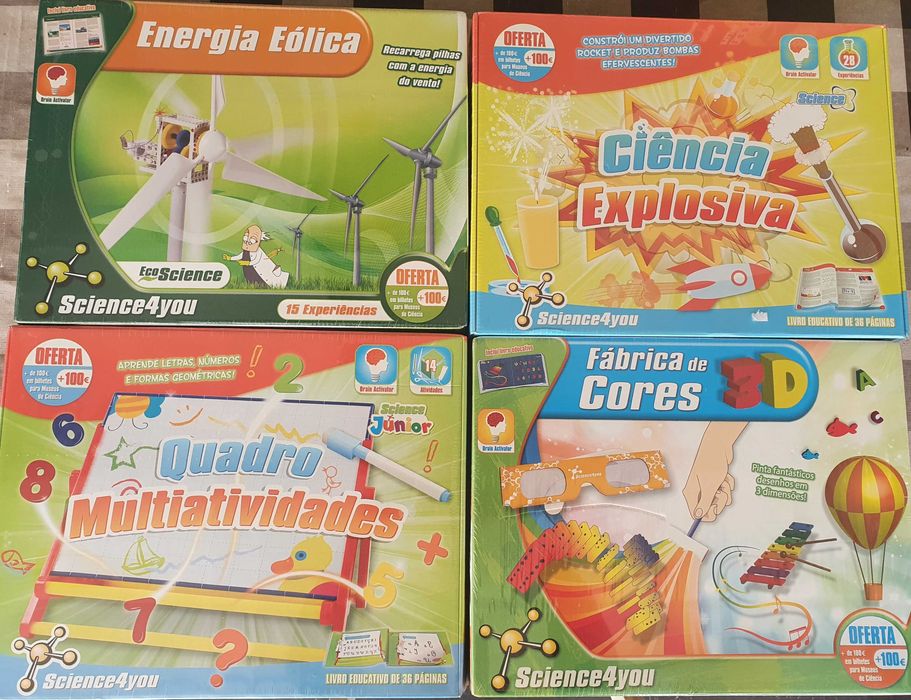 Brinquedos Educativos Science4you