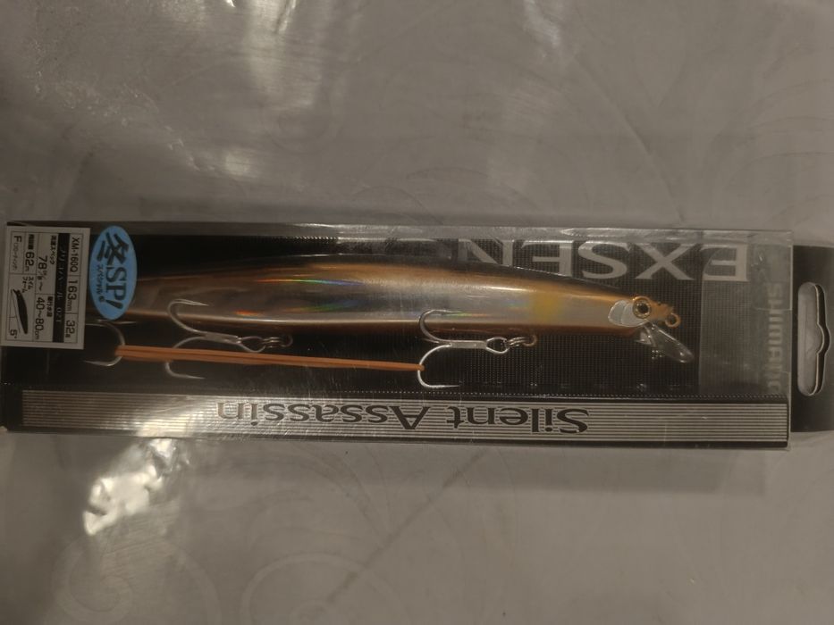 Amostras Spinning raras Shimano Silent Assassin 160F - novas