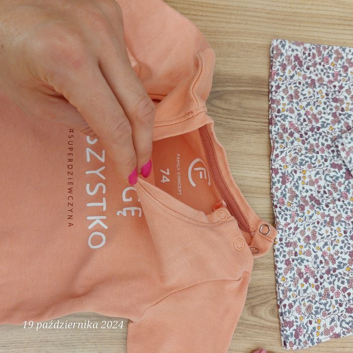 Body i sweterek 68 i 74