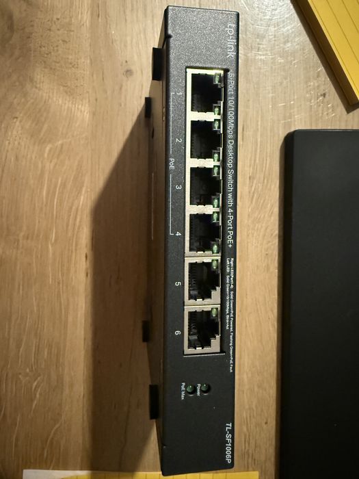 Switch TP-LINK TL-SF1006P Fast Ethernet, 6 portów, Funkcja PoE