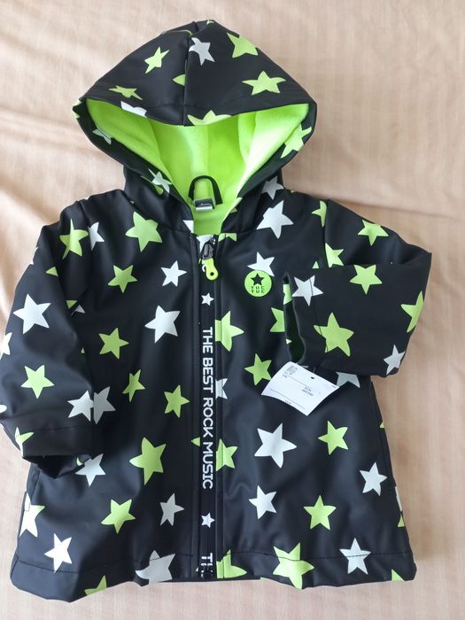 Куртка /дощовик на флісі.