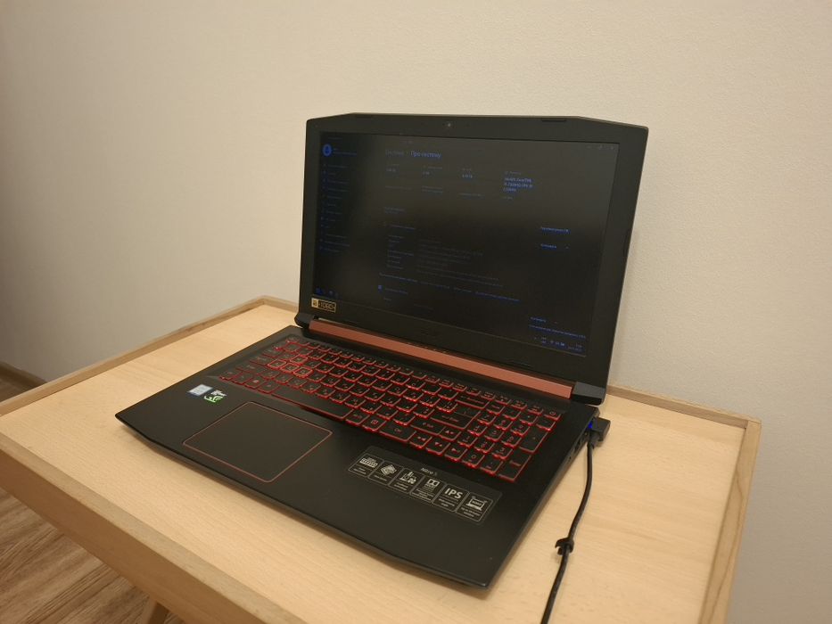 Ноутбук Acer Nitro i5-7300HQ/ GTX 1050 4Gb/ SSD-512 Gb/ ОЗУ 8Gb