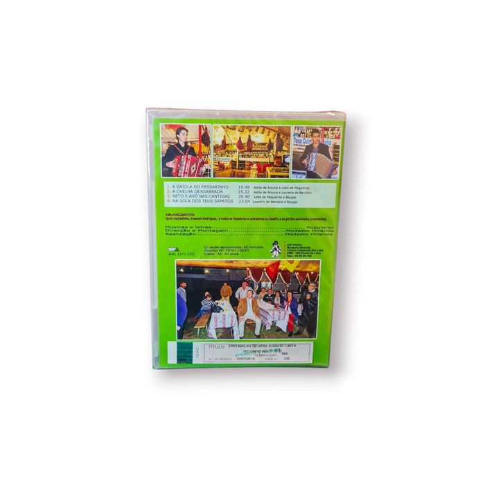 DVD Cantigas ao Desafio – Assim se Canta no Minho | Volume 2 | Lacrado
