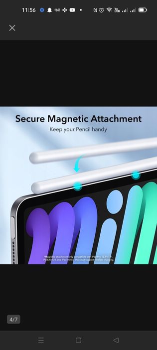 Biały rysik ESR do iPada