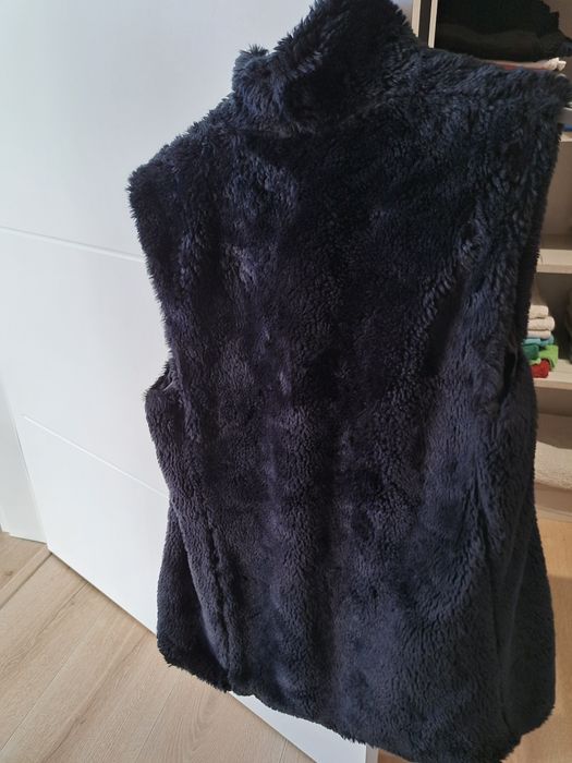 Kamizelka czarna gruba