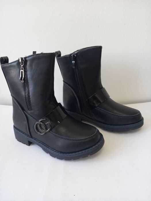 Дитячі зимові черевики чоботи для дівчат Ботинки детские зимние сапоги