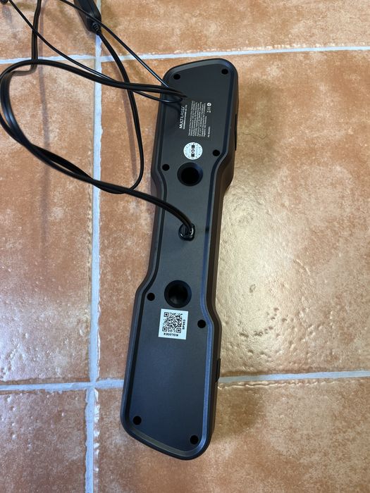 Coluna de som gamer RGB