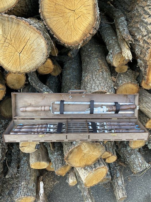 Набір шампурів Другу Чоловіку  Військовому