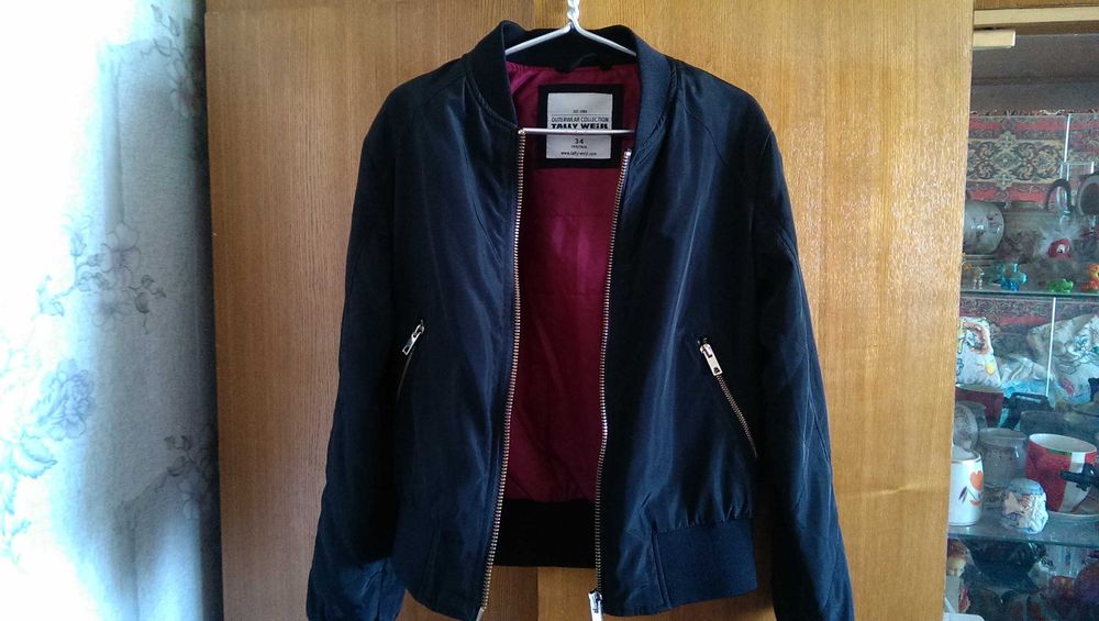 Новая Куртка -Бомбер Ветровка 34р. (155) TALLY WEIJL Outerwear COLLECT