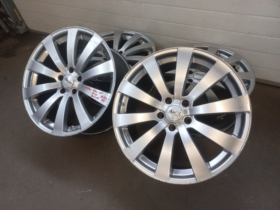 Alufelgi 20" 5x120 do Opel Insignia, VW T5 i T6, BMW
