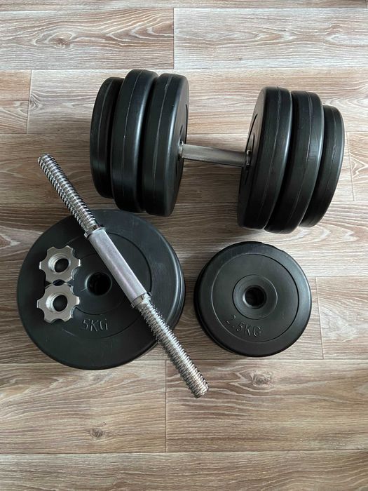Гантелі розбірні 2 по 28 кг гантели 2 на 28