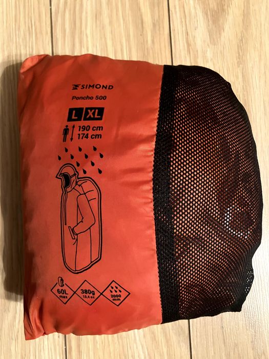 Peleryna turystyczna przeciwdeszczowa Simond MT500