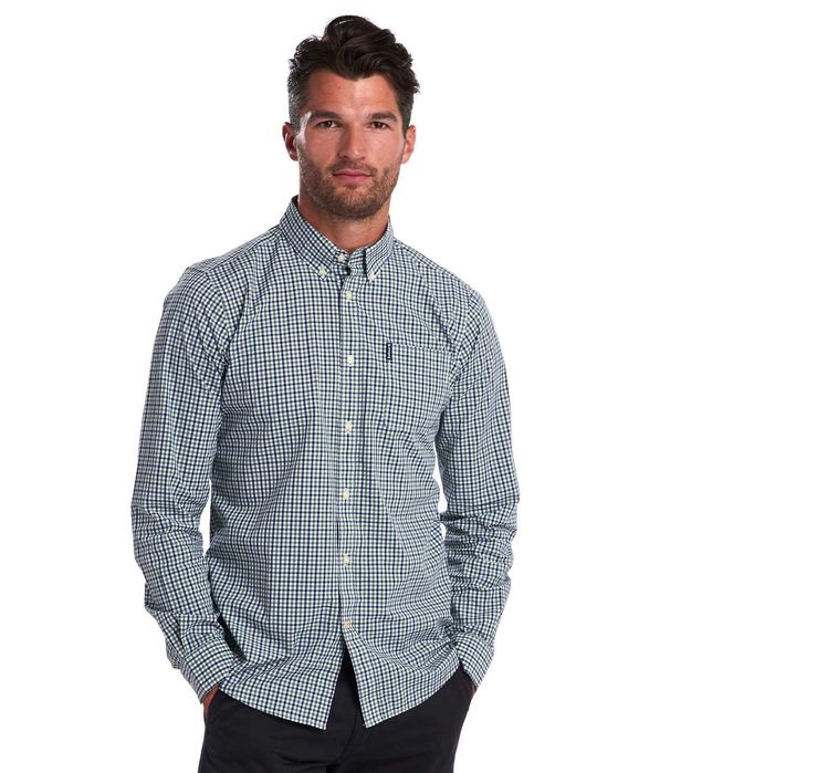 Barbour, оригінал сорочка в клітинку М/L