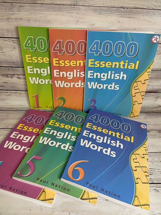 4000 Essential English Words 1, 2, 3, 4, 5, 6