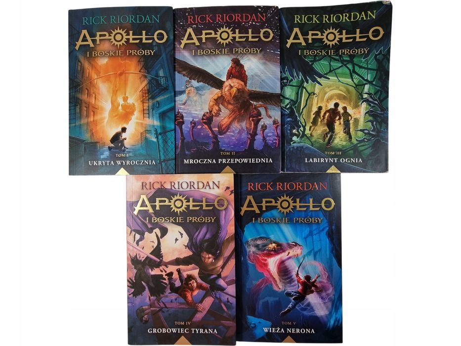 Apollo i Boskie Próby 1-5 / Rick Riordan