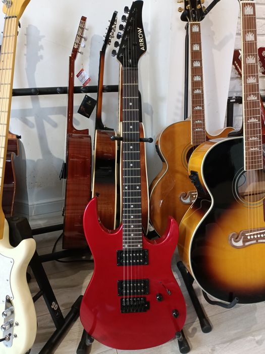 Gitara Elektryczna Arrow Antimyth AM 22 Pearl Red - Nowa/Okazja Cenowa