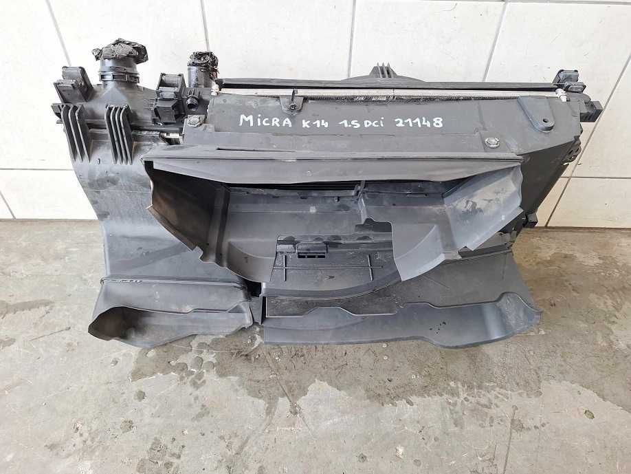 Nissan Micra V K14 1.5 DCI Pas Chłodnice Wentylator Komplet