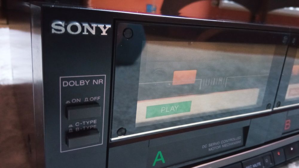 Sony TC-V50W deck magnetofon śliczny 80' Japan