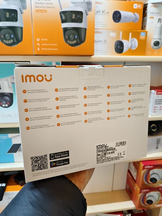 Акумуляторна камера Imou AOV PT 5mp з WI-FI/4G + сонячна панель
