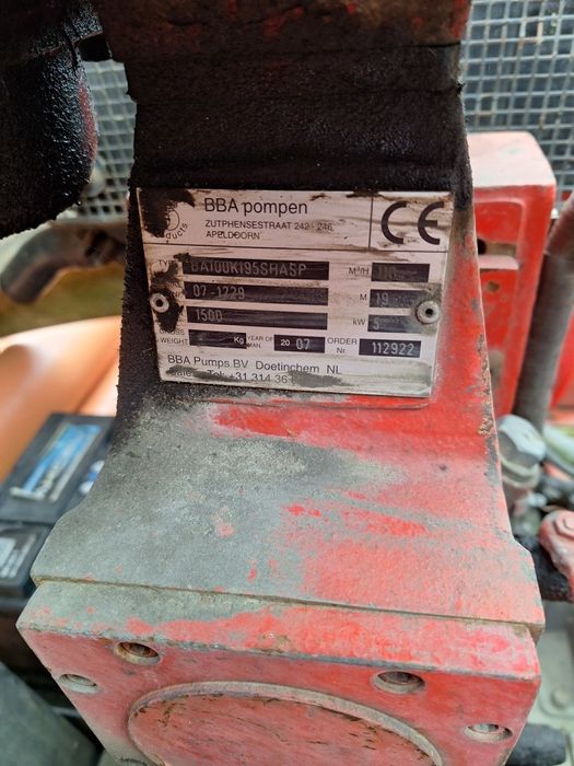 Igłofiltry, pompa igłofiltrowa, bba