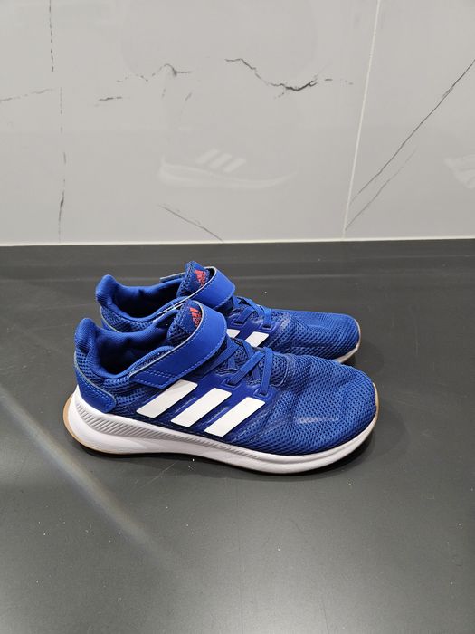 Buty niebieskie adidas 34